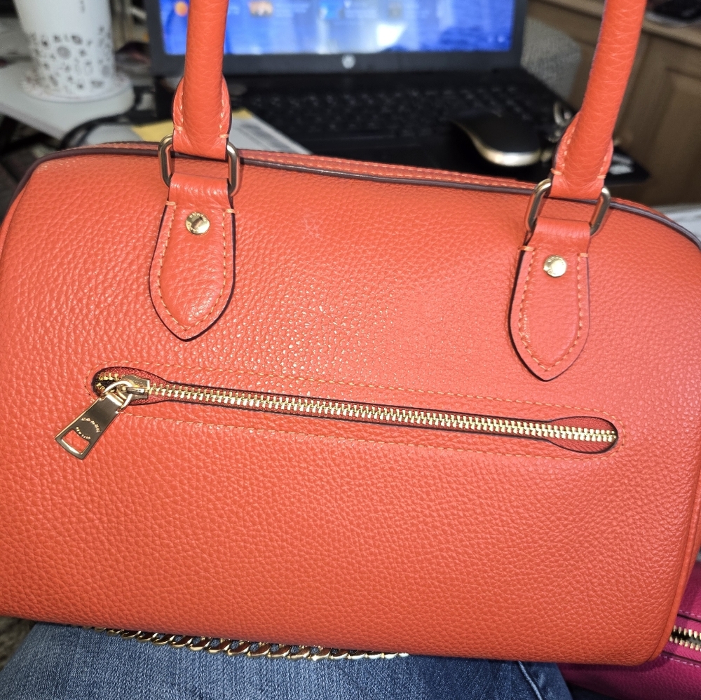 Rowan Satchel Bag With Charms, EUC - Picture 12 of 16